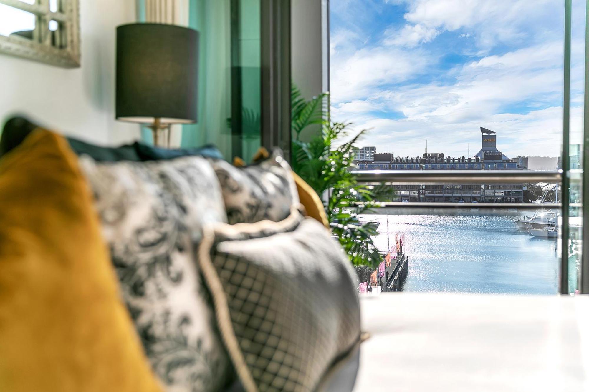 Апартаменты Penthouse Crown Окленд Экстерьер фото