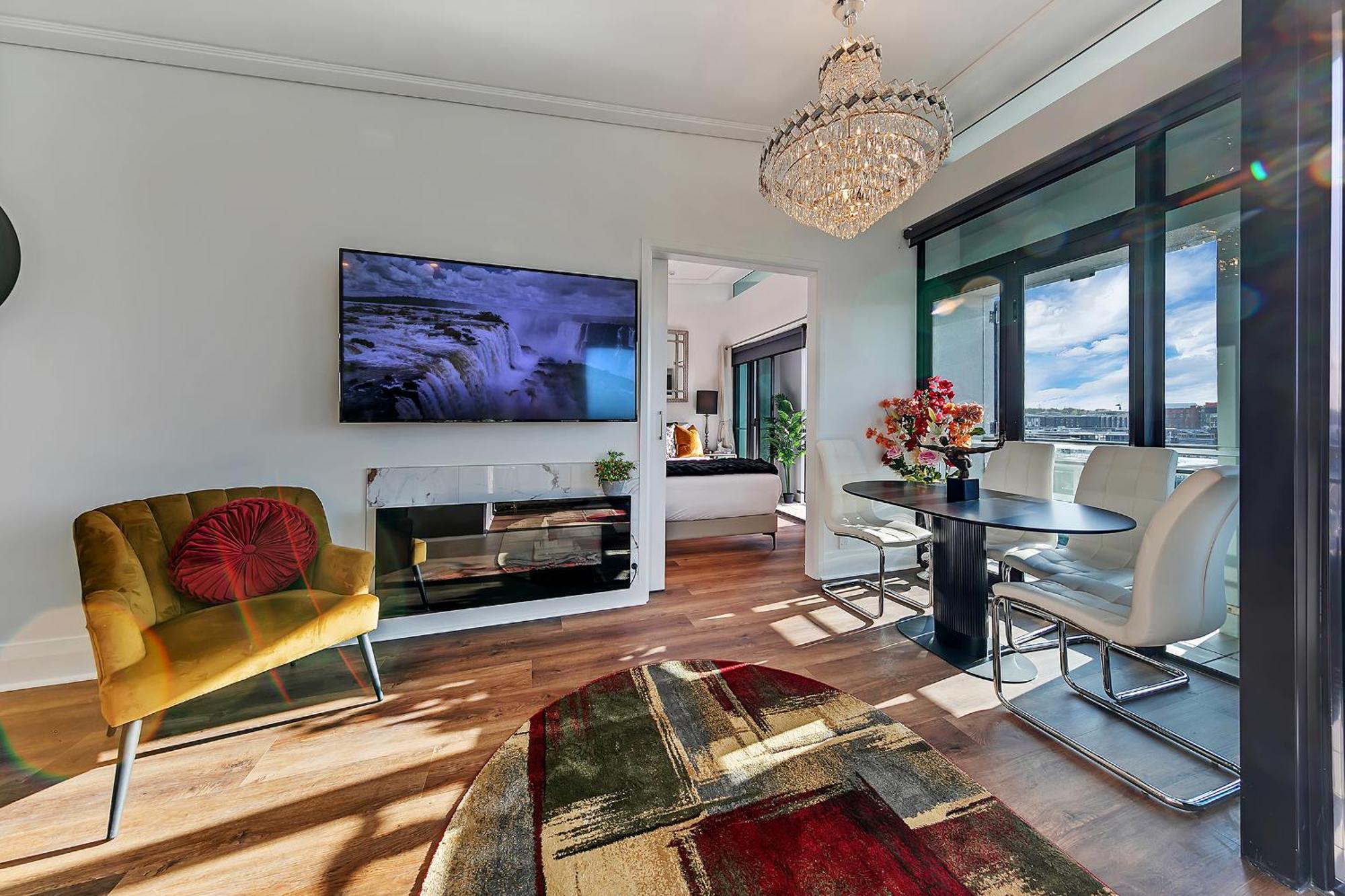 Апартаменты Penthouse Crown Окленд Экстерьер фото